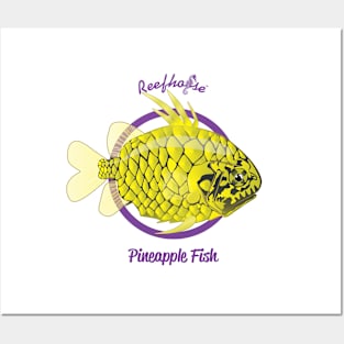 Pineapple Fish Posters and Art